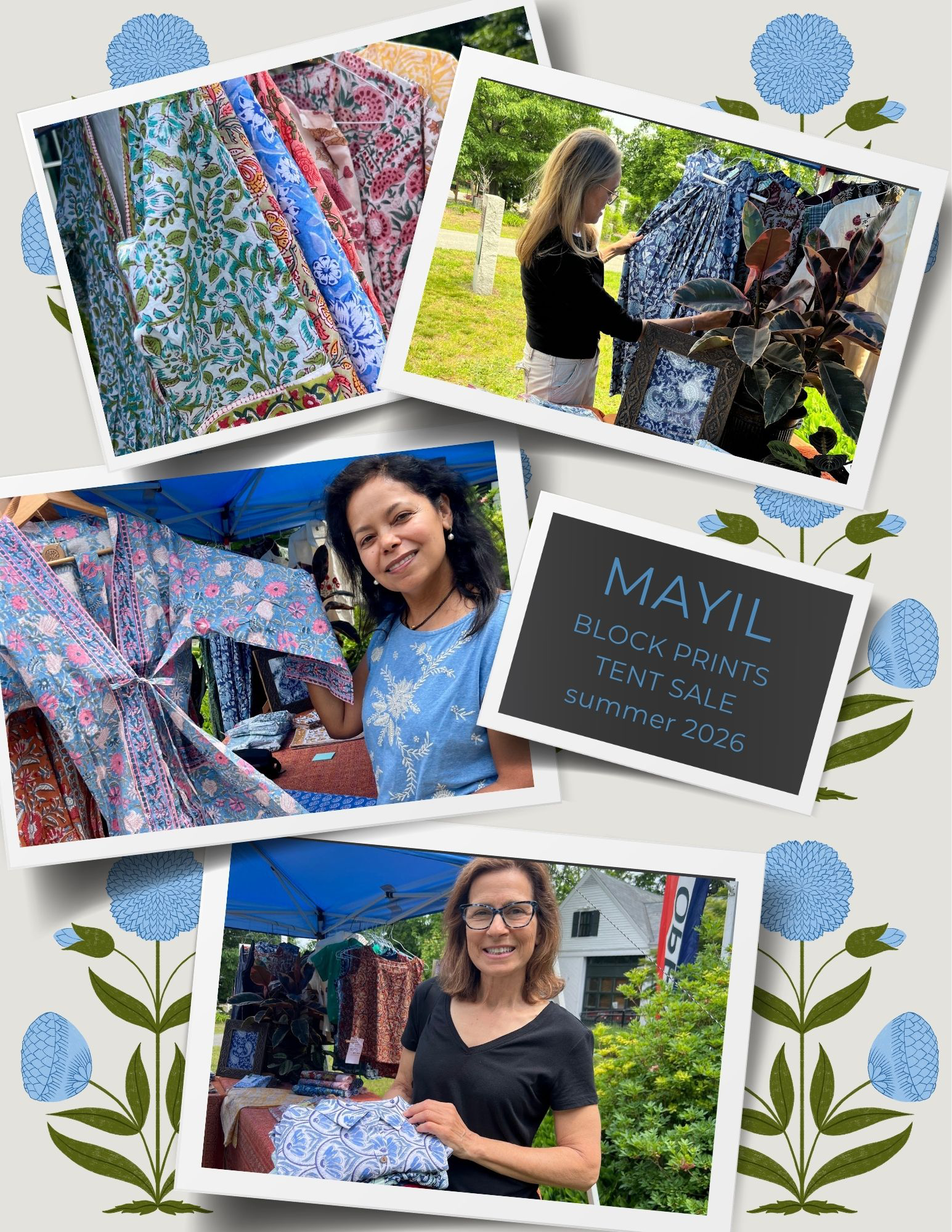 2026 block prints tent sale post event